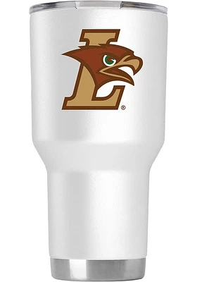 Lehigh University Team Logo 30oz Stainless Steel Tumbler - White