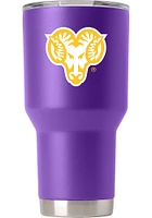 West Chester Golden Rams Team Logo 30oz Stainless Steel Tumbler - Purple