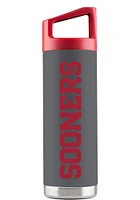 Oklahoma Sooners 16 oz Bottle Stainless Steel Bottle - Grey