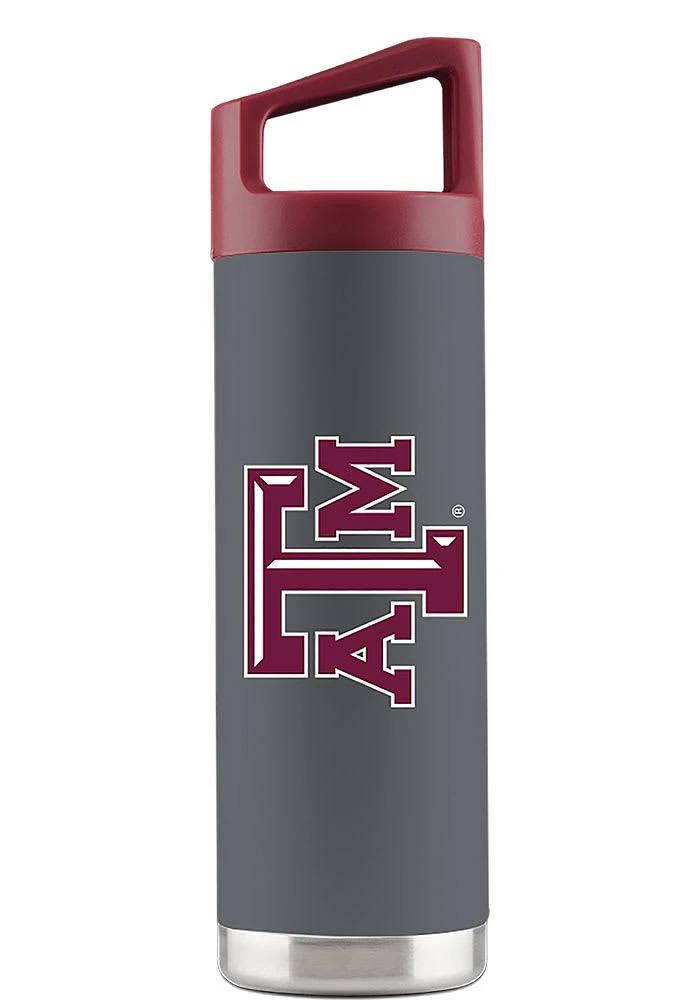 Texas A&M Aggies 16 oz Bottle Stainless Steel Bottle - Grey