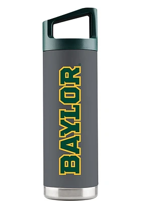 Baylor Bears 16 oz Bottle Stainless Steel Bottle - Grey