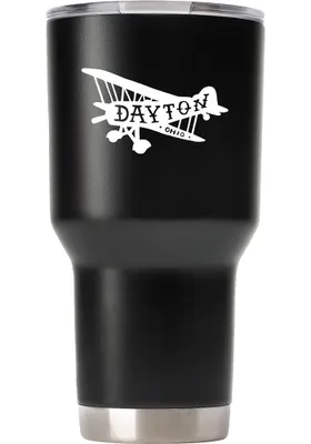 Dayton Plane City 30oz Stainless Steel Tumbler - Black