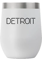 Detroit City 12oz Stemless Stainless Steel Stemless - Grey