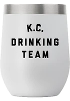 Kansas City City 12 oz Stemless Stainless Steel Stemless - Grey