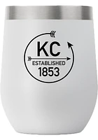 Kansas City City 12 oz Stemless Graphic Stainless Steel Stemless - Grey