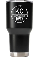 Kansas City City 30oz Stainless Steel Tumbler - Black