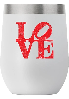 Philadelphia City 12oz Stemless Stainless Steel Stemless - Grey