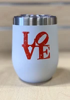 Philadelphia City 12oz Stemless Stainless Steel Stemless - Grey