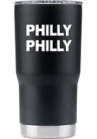 Philadelphia City 20oz Stainless Steel Tumbler - Black