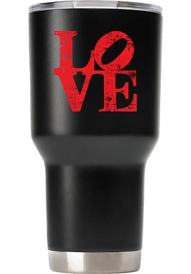 Philadelphia City 30oz Stainless Steel Tumbler - Black