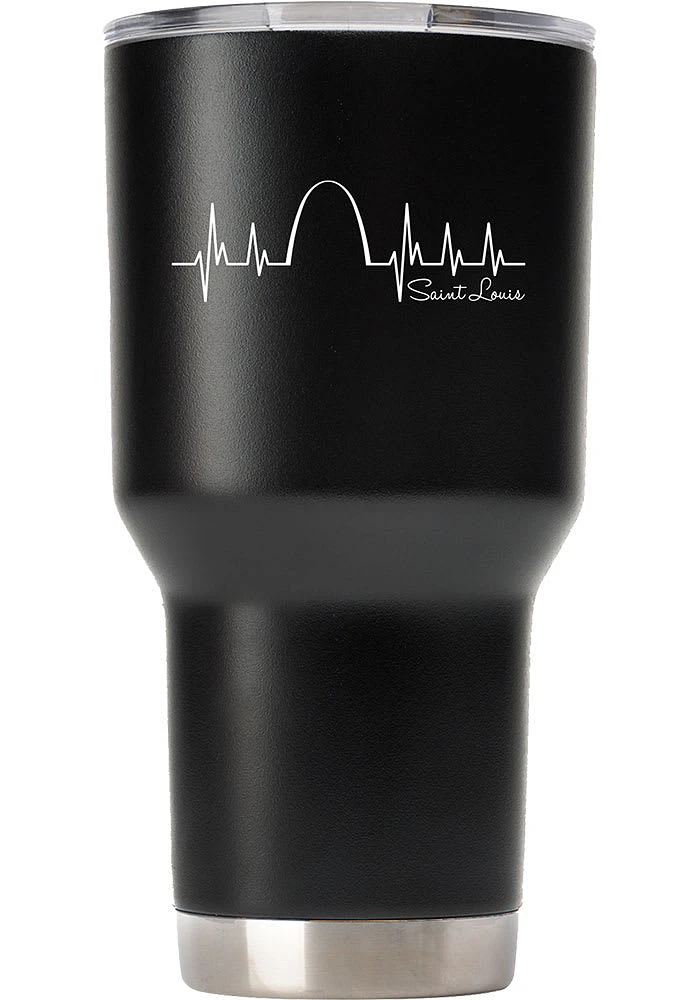 St Louis City 30oz Stainless Steel Tumbler - Black