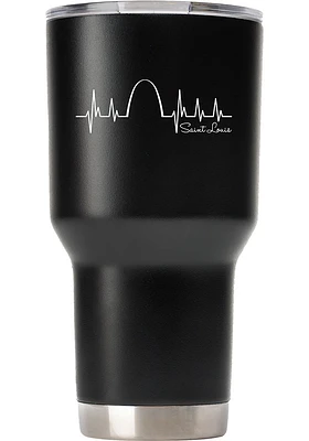 St Louis City 30oz Stainless Steel Tumbler - Black