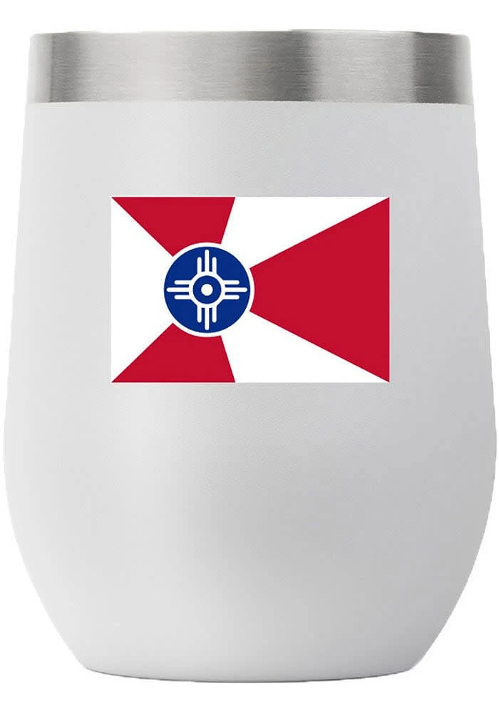 Wichita City 12oz Stemless Stainless Steel Stemless - Grey