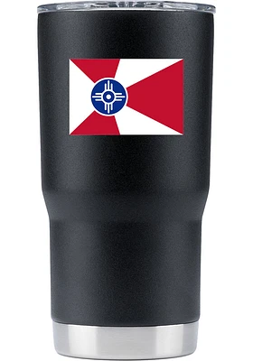 Wichita City 20oz Stainless Steel Tumbler - Black