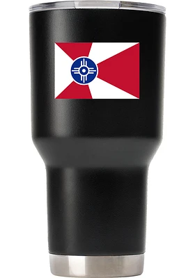 Wichita City 30oz Stainless Steel Tumbler - Black