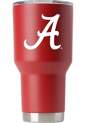 Alabama Crimson Tide Team logo 30oz Stainless Steel Tumbler - Red