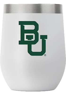 Baylor Bears Team Logo 12oz Stemless Stainless Steel Stemless - Grey