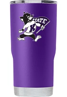 K-State Wildcats 20oz Willie Logo Stainless Steel Tumbler - Purple