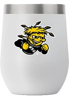 Wichita State Shockers Team Logo 12oz Stemless Stainless Steel Stemless - Grey