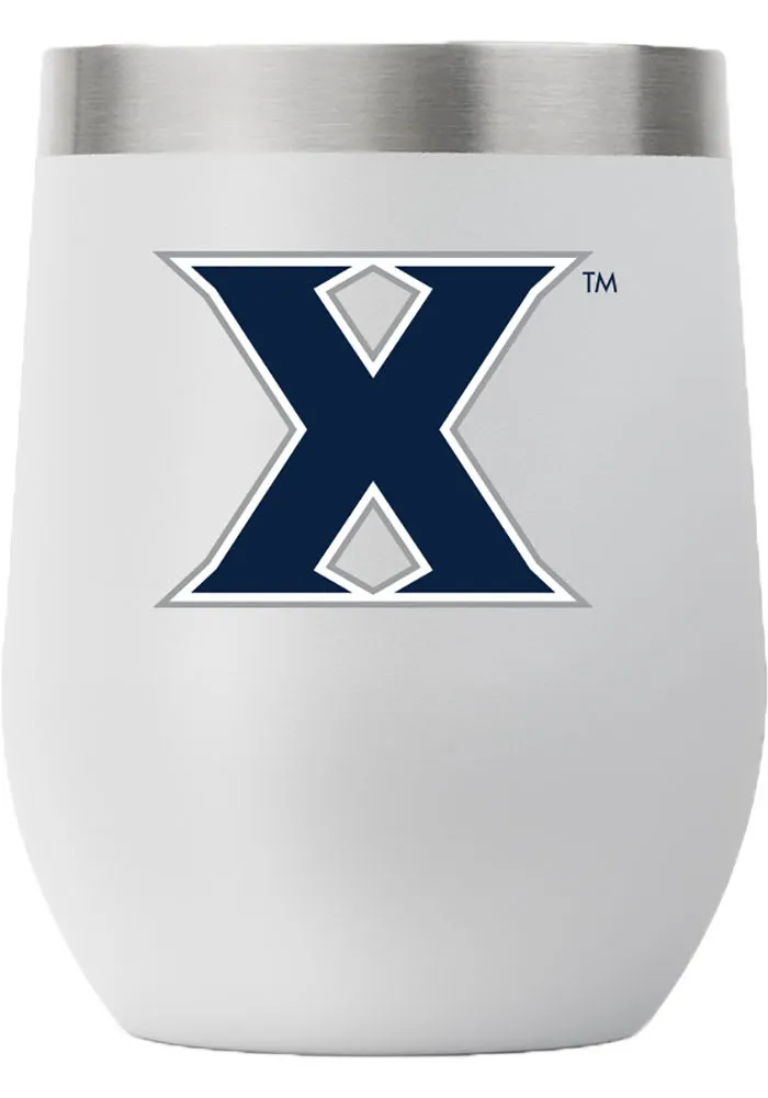 Xavier Musketeers Team Logo 12oz Stemless Stainless Steel Stemless