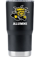 Wichita State Shockers Team Logo 20oz Stainless Steel Tumbler - Black