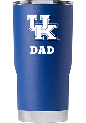 Kentucky Wildcats Team Logo 20 oz Stainless Steel Tumbler - Blue