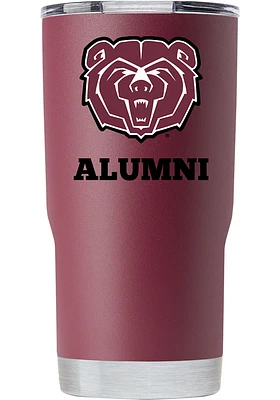 Missouri State Bears Team Logo 20 oz Stainless Steel Tumbler - Maroon