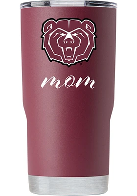 Missouri State Bears Team Logo 20oz Stainless Steel Tumbler - Maroon