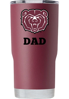 Missouri State Bears Team Logo 20oz. Stainless Steel Tumbler - Maroon
