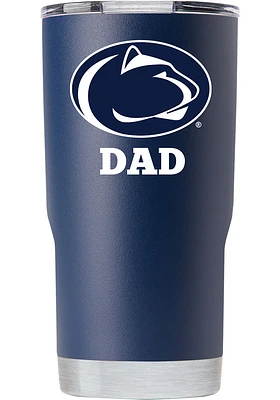 Penn State Nittany Lions Team Logo 20 Ounce Stainless Steel Tumbler - Navy Blue