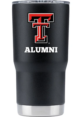 Texas Tech Red Raiders Team Logo 20 oz. Stainless Steel Tumbler - Black