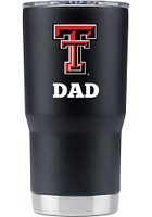 Texas Tech Red Raiders Team Logo 20 oz Stainless Steel Tumbler - Black
