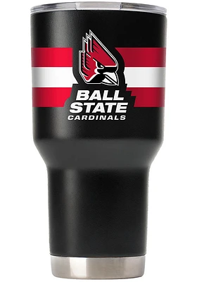 Ball State Cardinals 30oz Stainless Steel Tumbler -