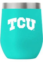 TCU Horned Frogs Team Logo 12oz Stemless Stainless Steel Stemless -