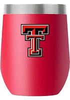 Texas Tech Red Raiders Team Logo 12oz Stemless Stainless Steel Stemless - Red