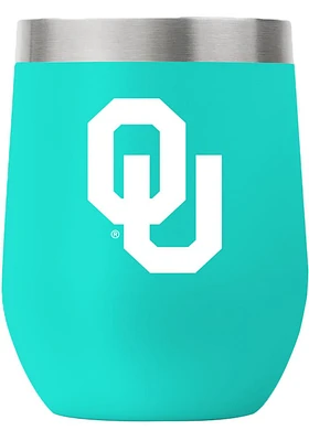 Oklahoma Sooners Team Logo 12oz Stemless Stainless Steel Stemless -