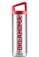 Oklahoma Sooners 16 oz SS Stainless Steel Bottle - Grey