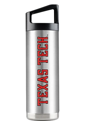 Texas Tech Red Raiders 16 oz SS Stainless Steel Bottle - Grey