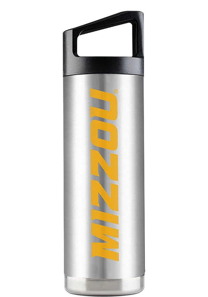 Missouri Tigers 16 oz SS Stainless Steel Bottle - Grey