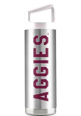 Texas A&M Aggies 16 oz SS Stainless Steel Bottle - Grey