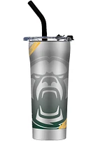 Baylor Bears Straw Stainless Steel Tumbler - Black