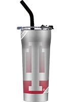 Indiana Hoosiers Straw Stainless Steel Tumbler -