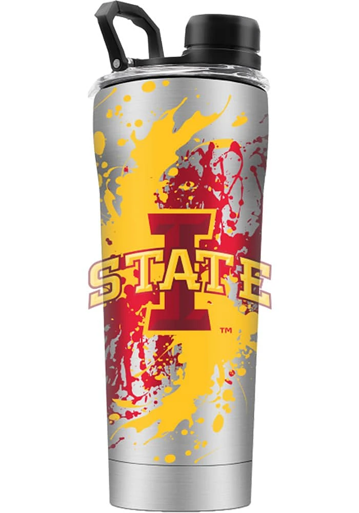 Iowa State Cyclones Shaker Stainless Steel Bottle - Red