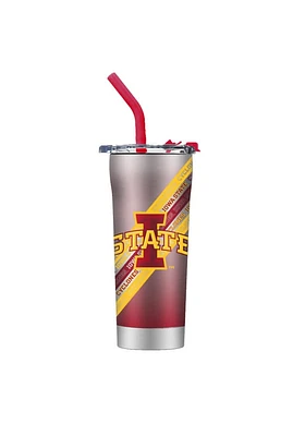 Iowa State Cyclones Straw Stainless Steel Tumbler -
