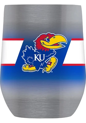 Kansas Jayhawks 12oz Classic Stainless Steel Stemless -