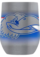 Kansas Jayhawks 12oz Classic Stainless Steel Stemless -