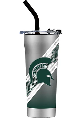 Michigan State Spartans Straw Stainless Steel Tumbler -