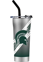 Michigan State Spartans Straw Stainless Steel Tumbler -