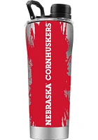 Nebraska Cornhuskers Shaker Stainless Steel Bottle - Red