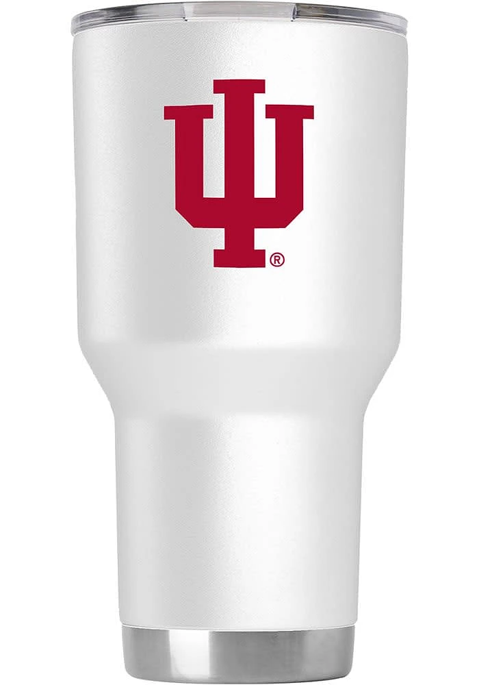 Indiana Hoosiers Team Logo 20oz Stainless Steel Tumbler